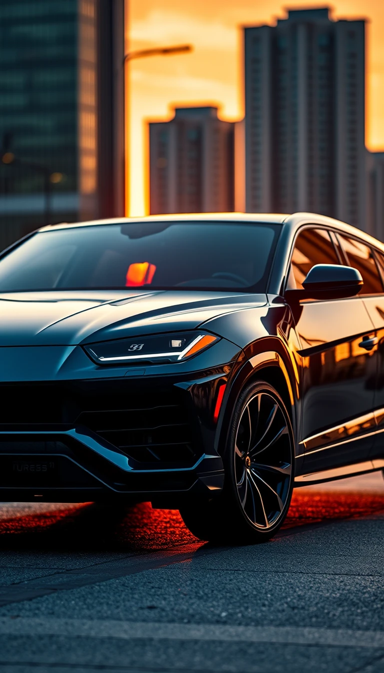 Lamborghini Urus Phone Wallpaper