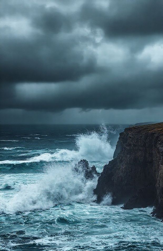 Stormy Ocean Wallpaper