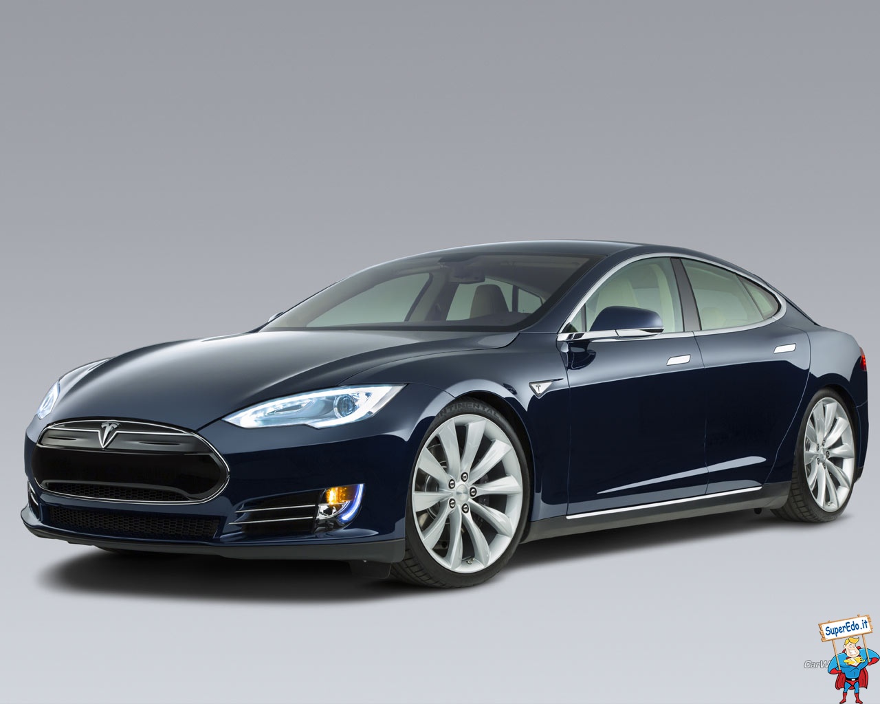 Wallpaper Tesla Model S In Alta Definizione HD