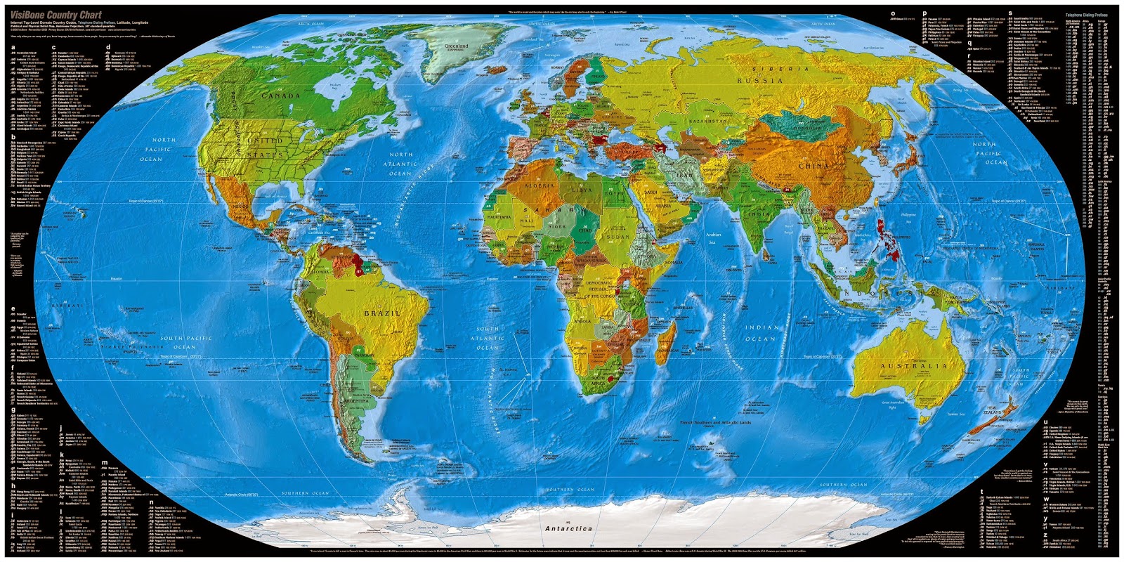 World Map Wallpaper Blue Worldmap With