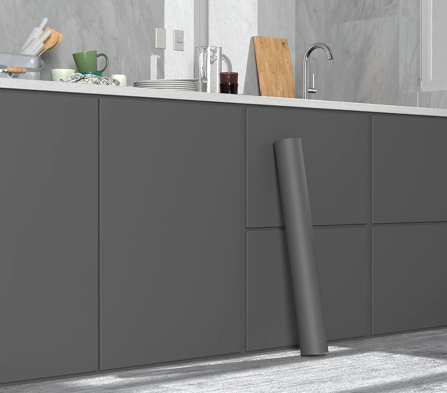 Homease Smooth Dark Grey Wallpaper X Solid Color Skin