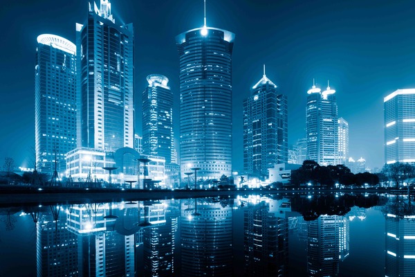 Financial Shanghai Custom Wallpaper Mural Print by Jw Shutterstock