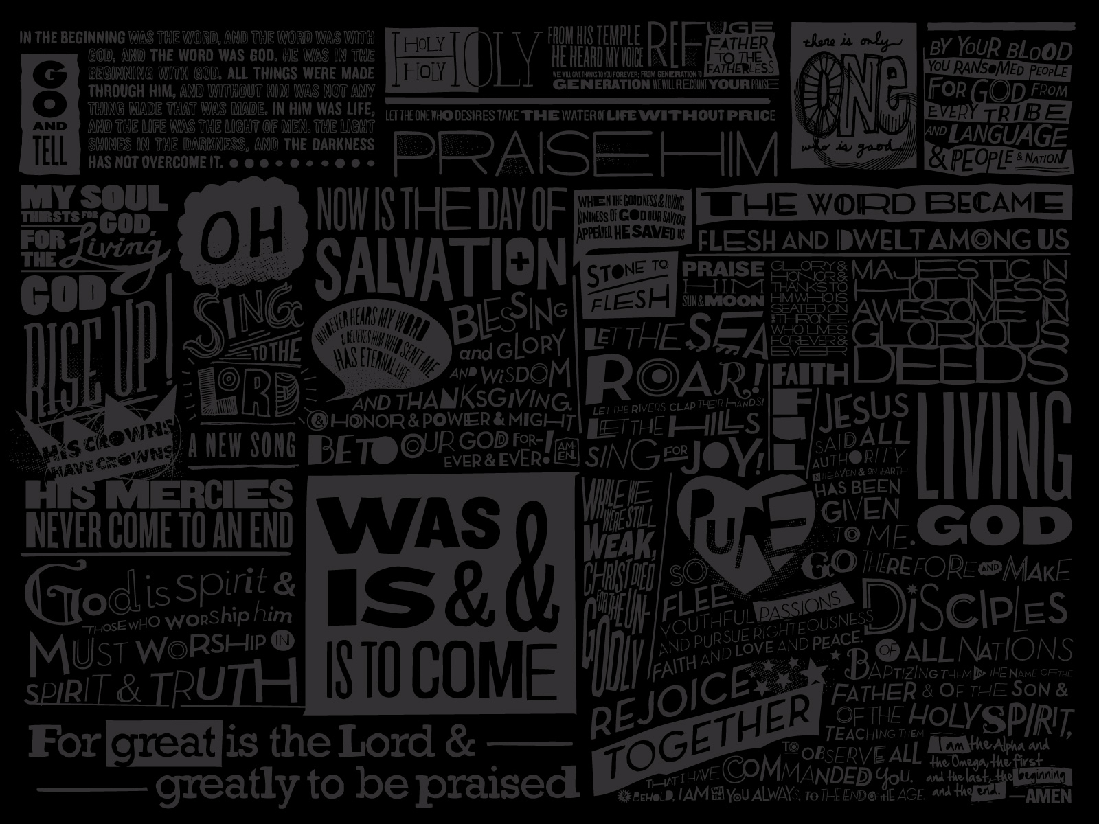 Scripture Wallpaper Image On