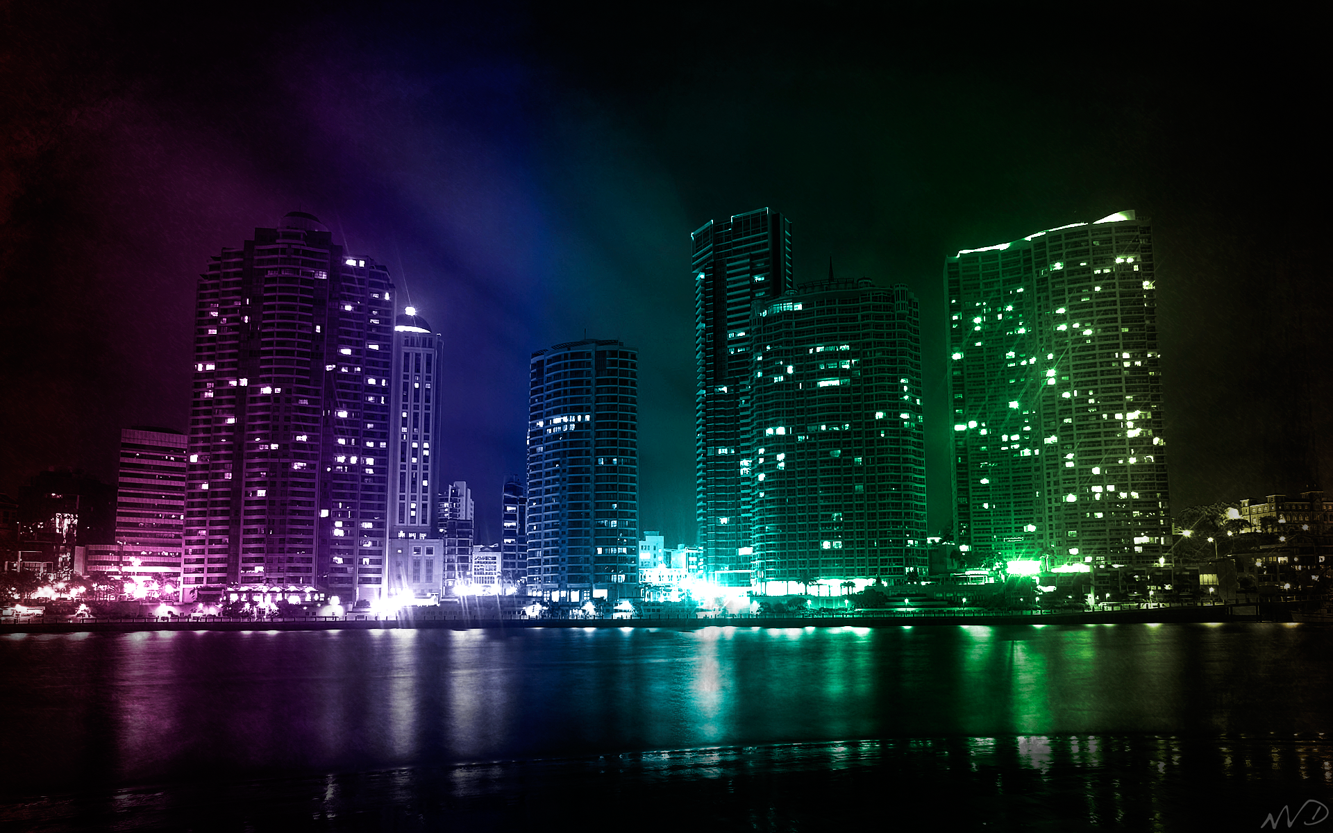 City Lights HD Wallpapers 1080p 1920x1200