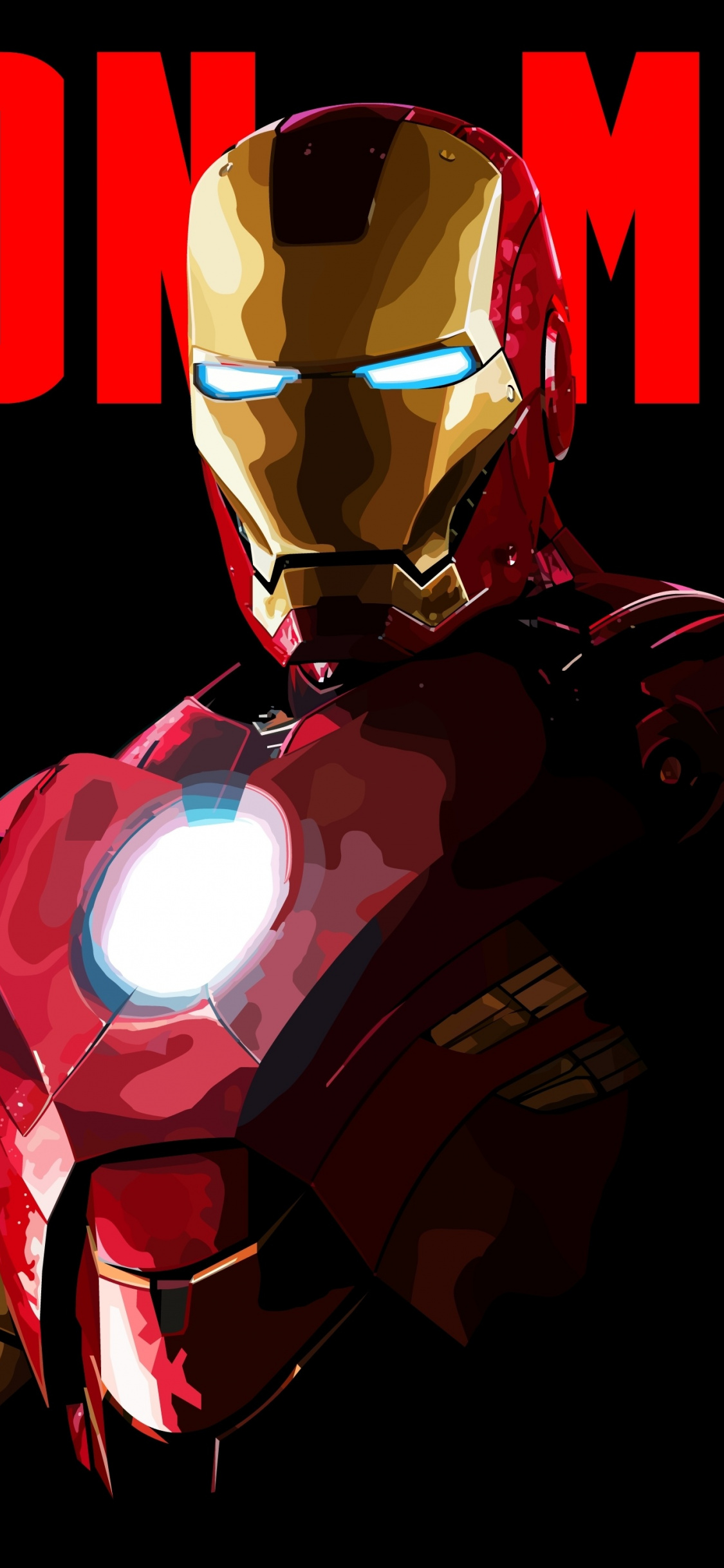 Wallpaper Iron Man Fan Art Superhero iPhone