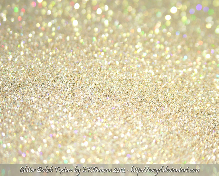 Gold Glitter Background Bokeh Texture