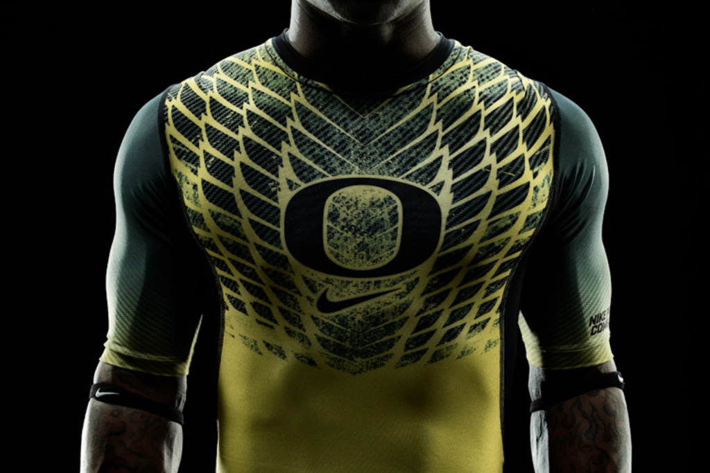 Nike Football Pro Bat System Oregon Ducks Uniforms Hypebeast