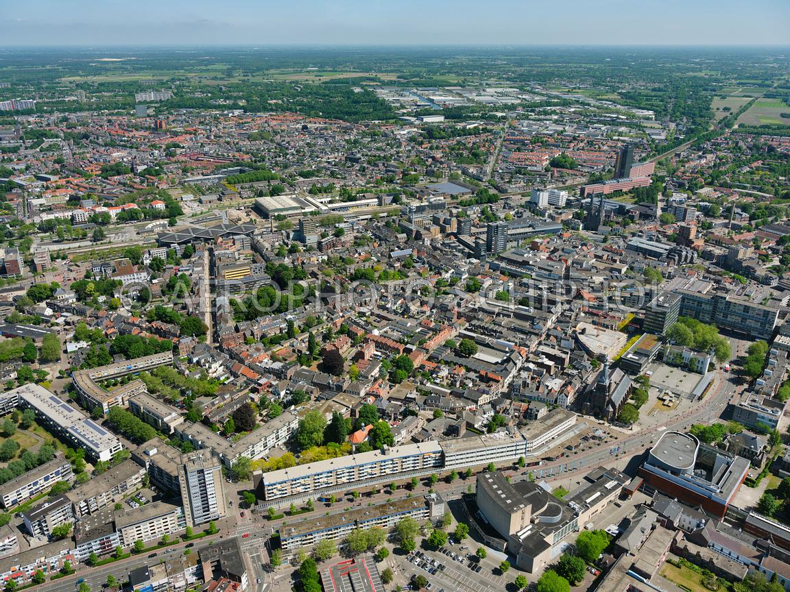 Tilburg Luchtfoto Xgaplus Wallpaper