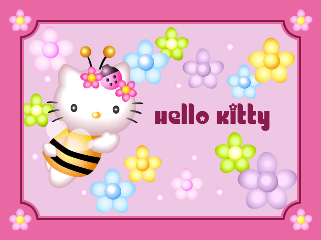 Hello Kitty Wallpaper   Hello Kitty Wallpaper 8303242 1024x768