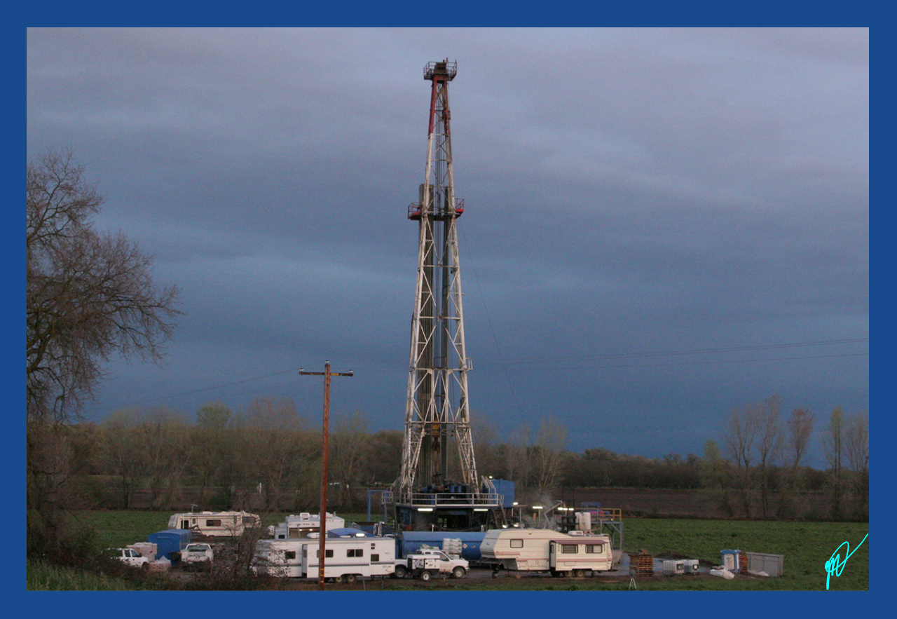 Marvin T Paul Graham Drilling Rig Presently