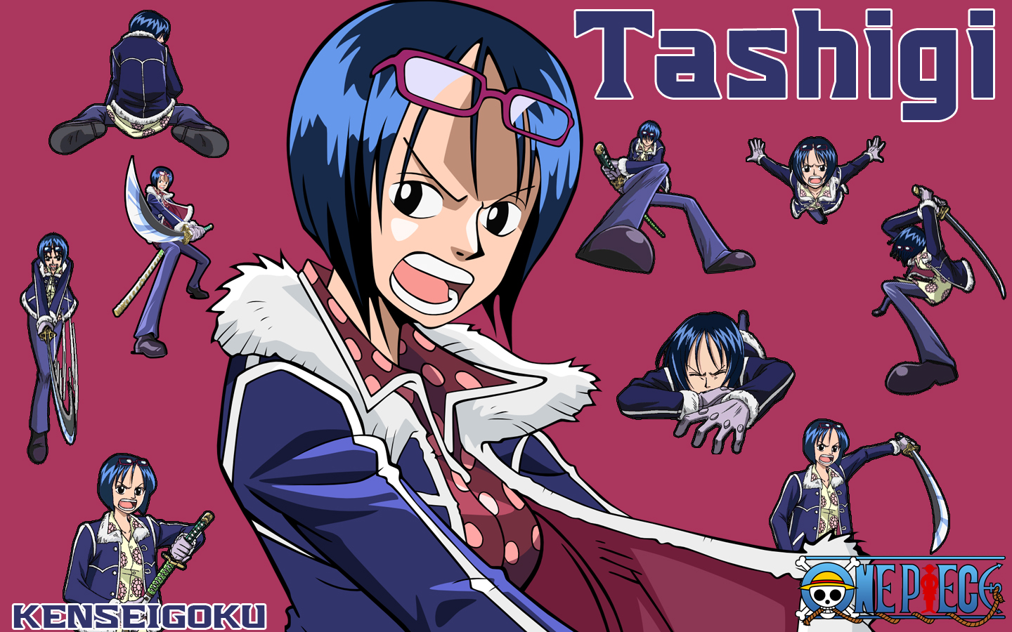 One Piece Tashigi By Kenseigoku