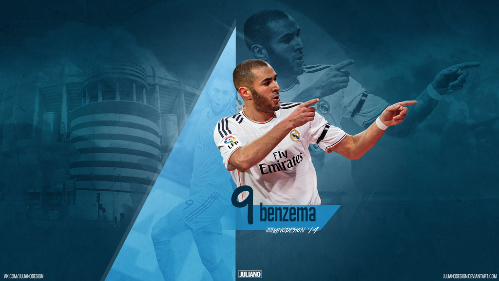 Karim Benzema Cf Real Madrid By Julianodesign