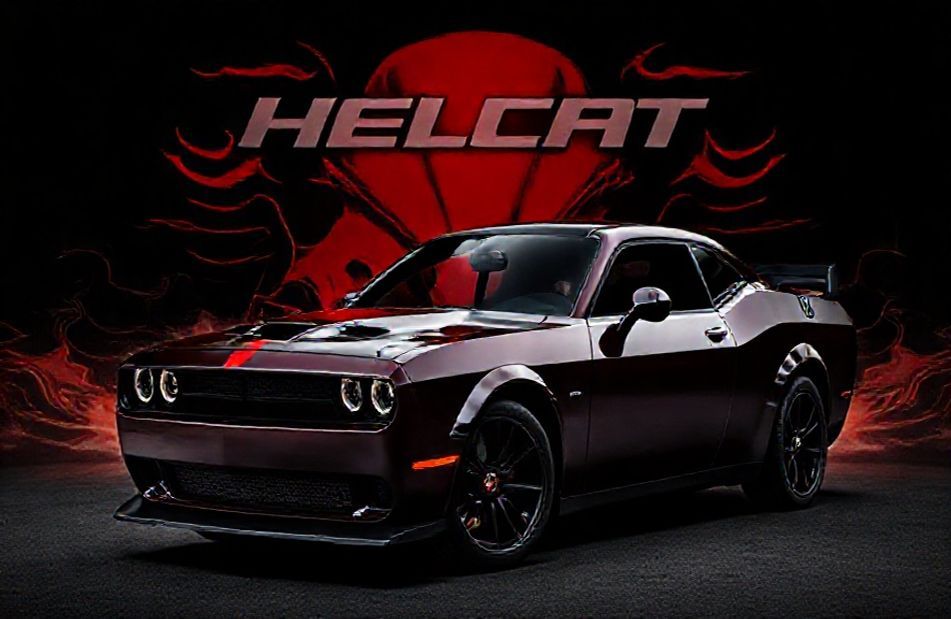 Dodge Hellcat Logo Wallpaper