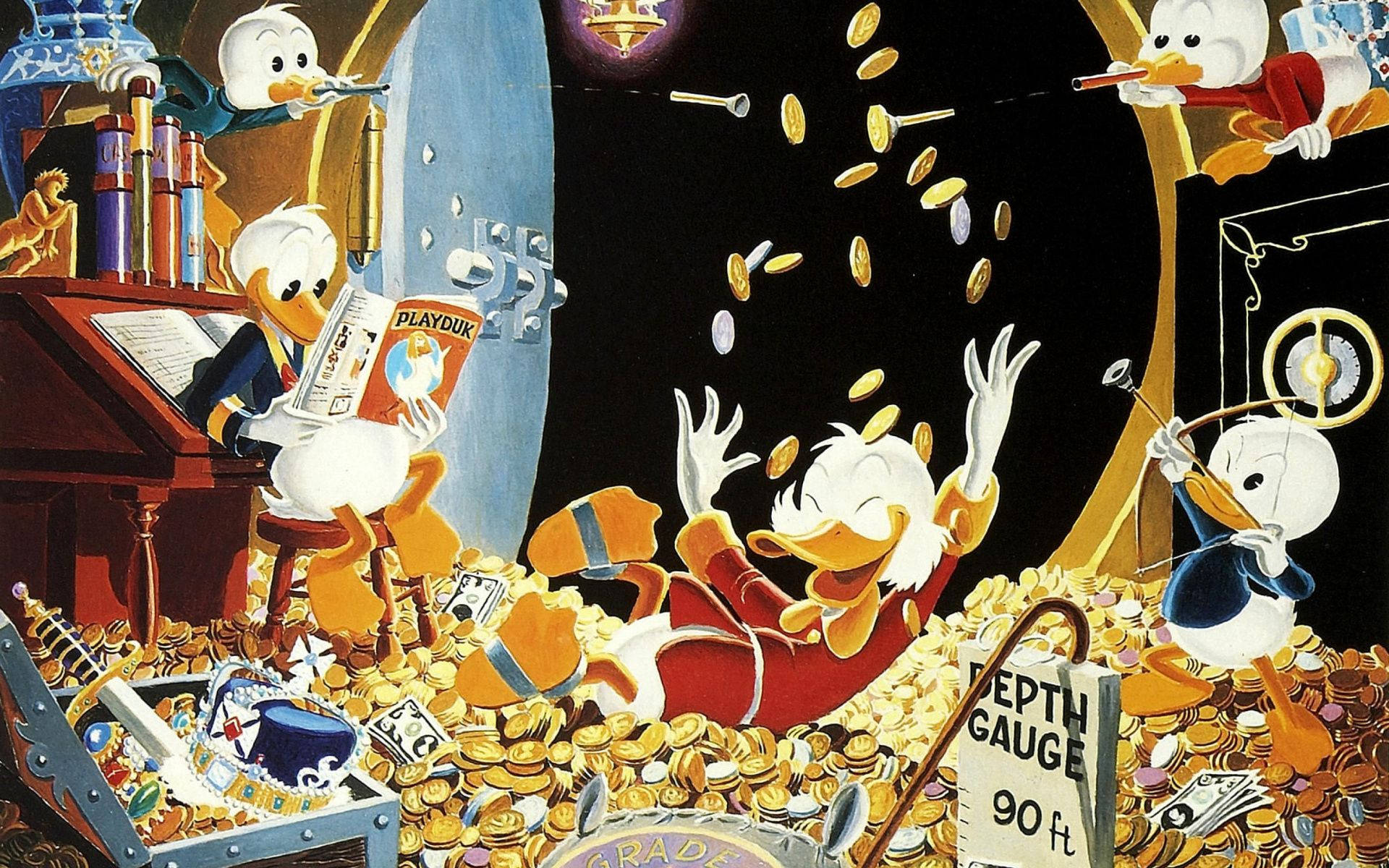 Scrooge Mcduck Wallpaper