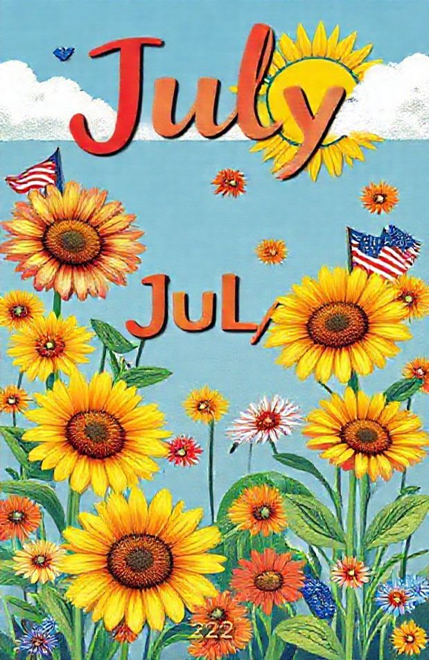July Calendar Wallpaper