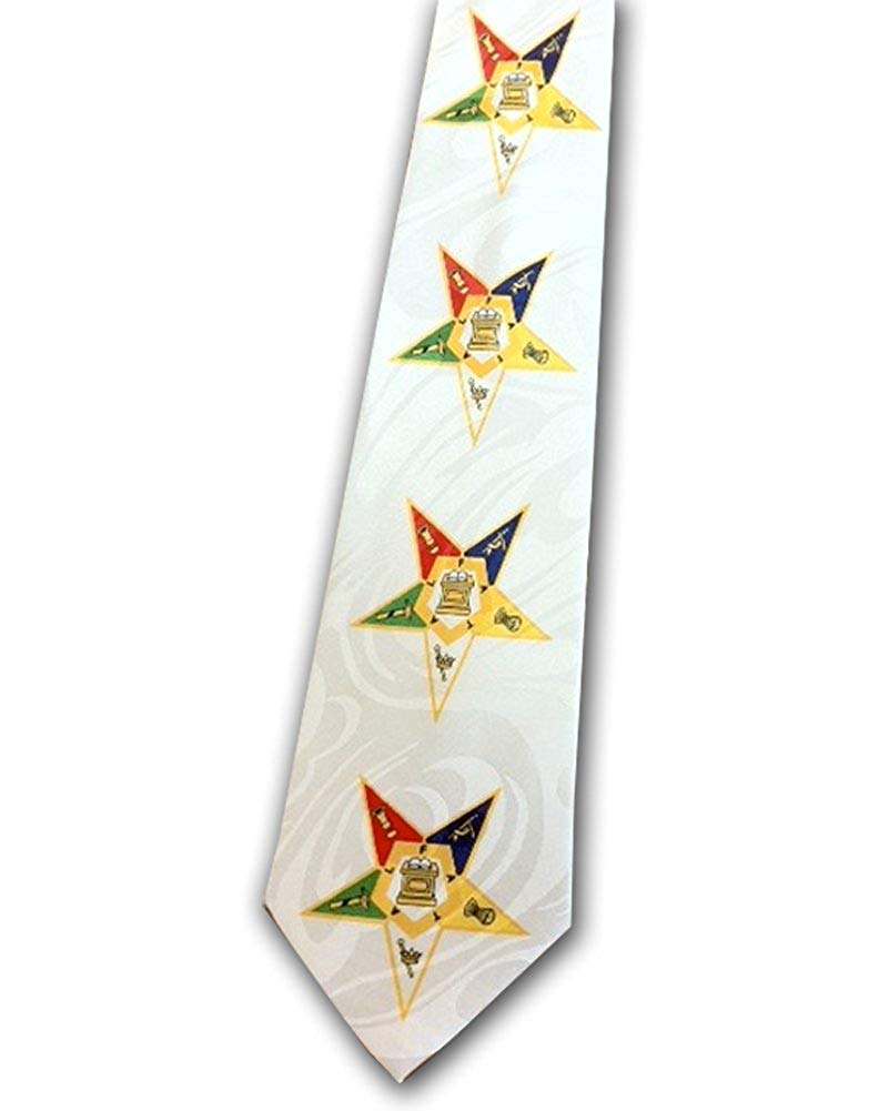 Amazon Oes Neck Tie Colorful Order Of The Eastern Star On