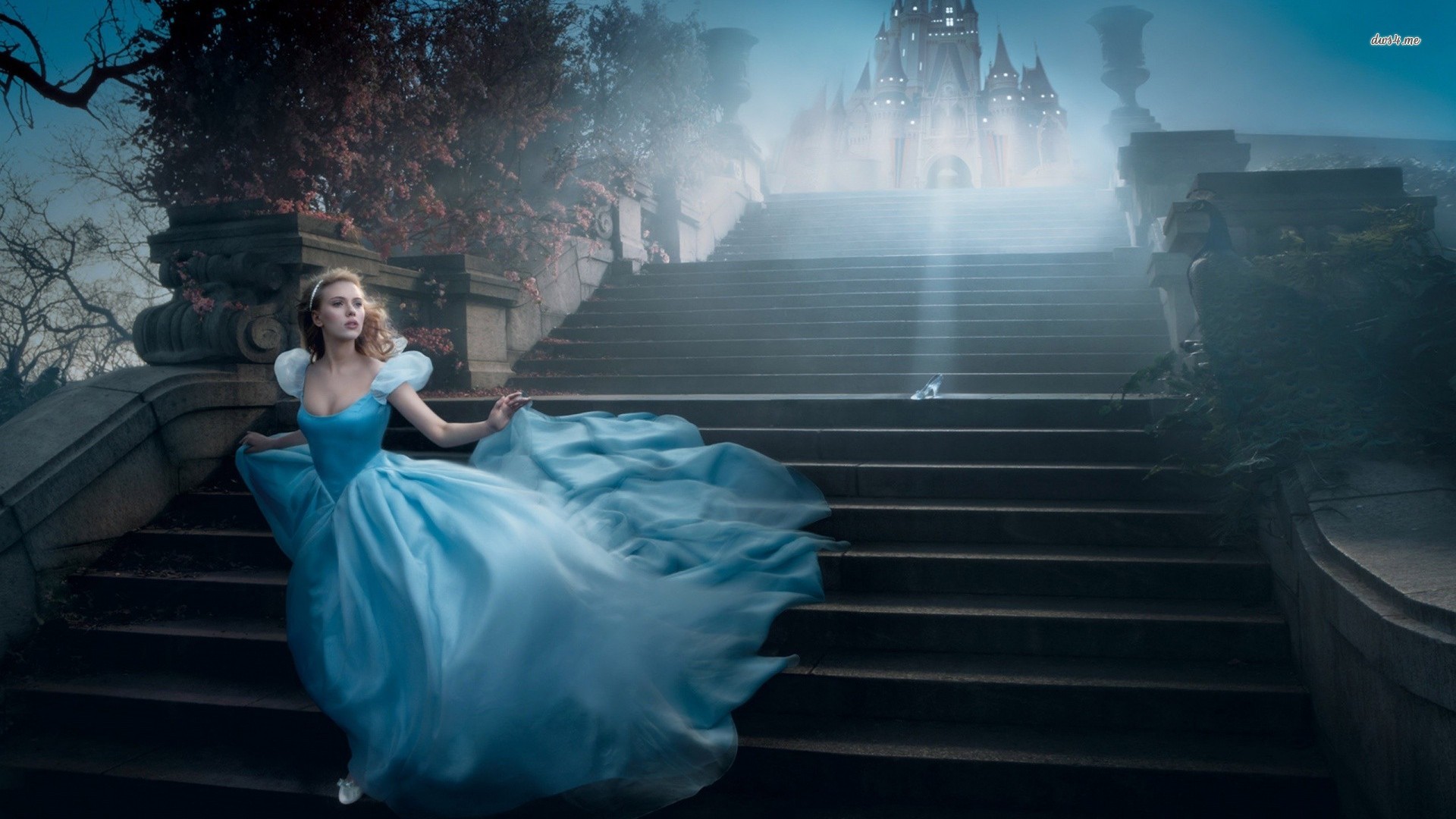 Scarlett Johansson As Cinderella Wallpaper HD