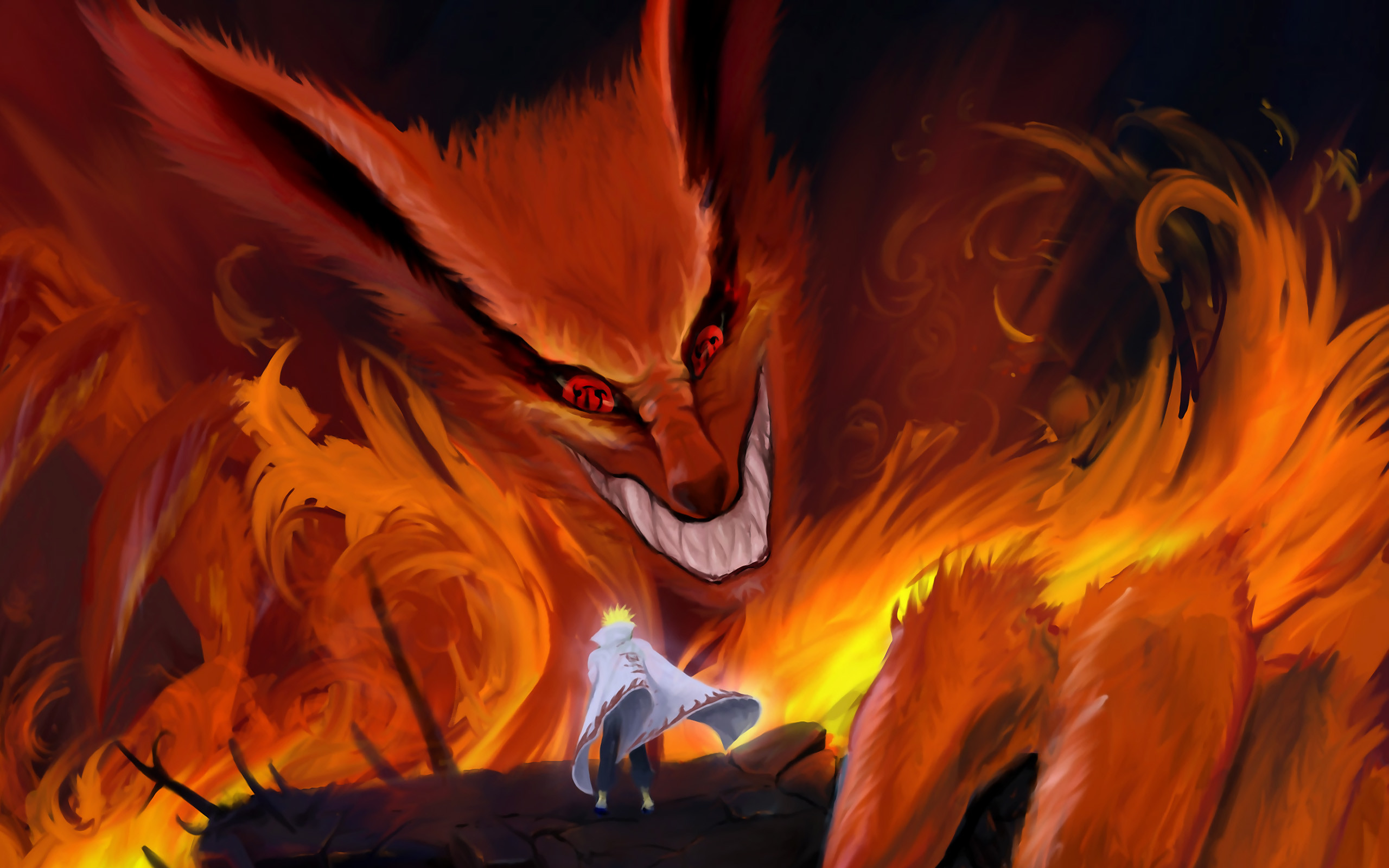 Nine Tailed Fox Wallpaper