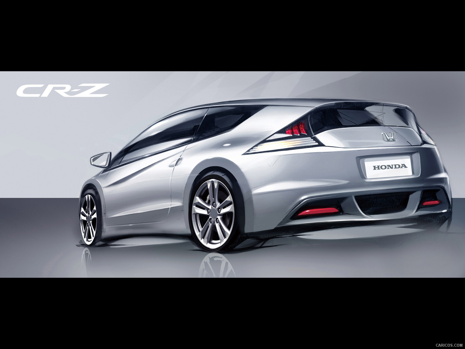 Honda Cr Z Design Sketch Wallpaper