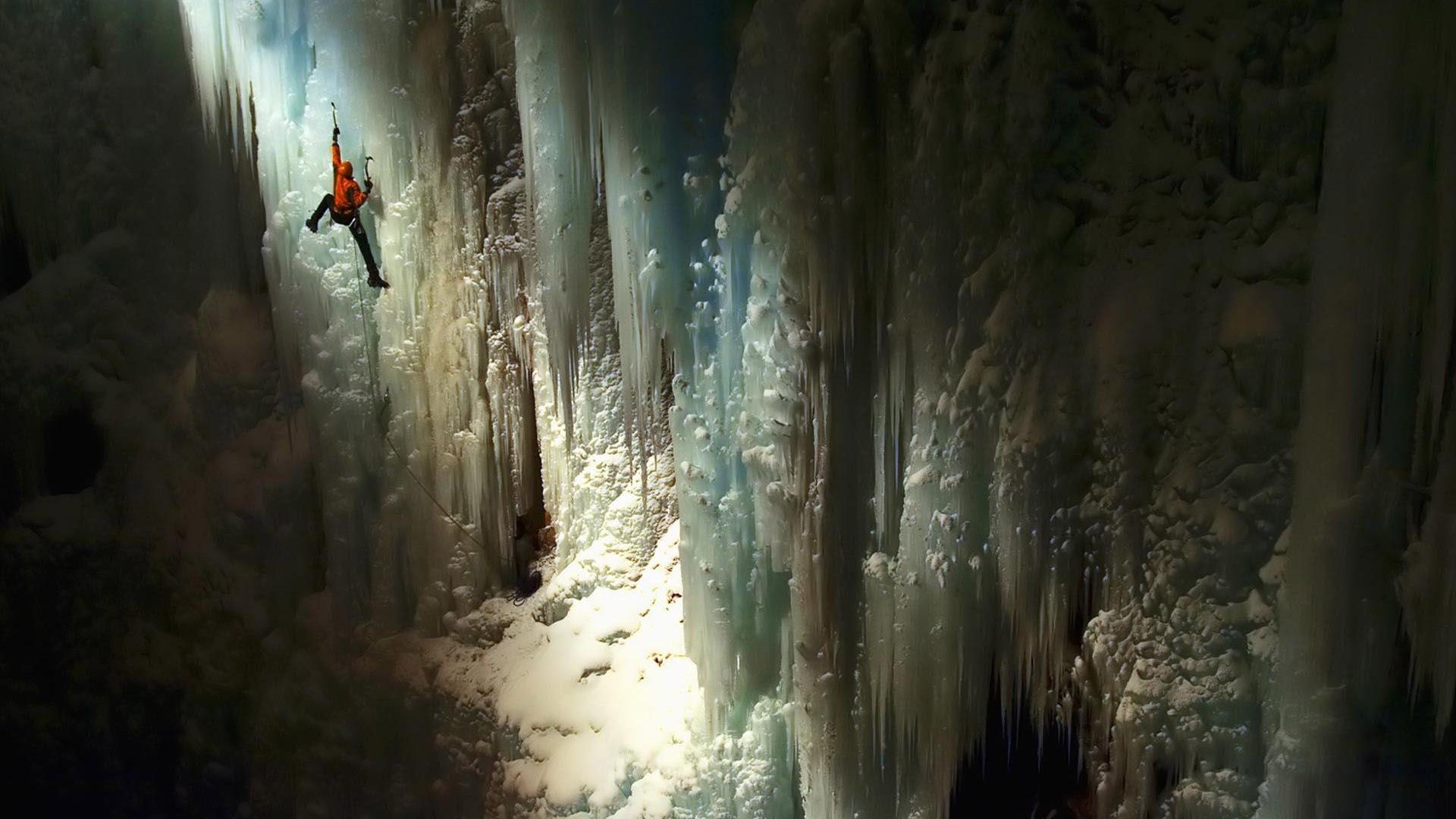 Cave Rock Ice climbing 1080x1920 Wallpaper 1920x1080 1920x1080