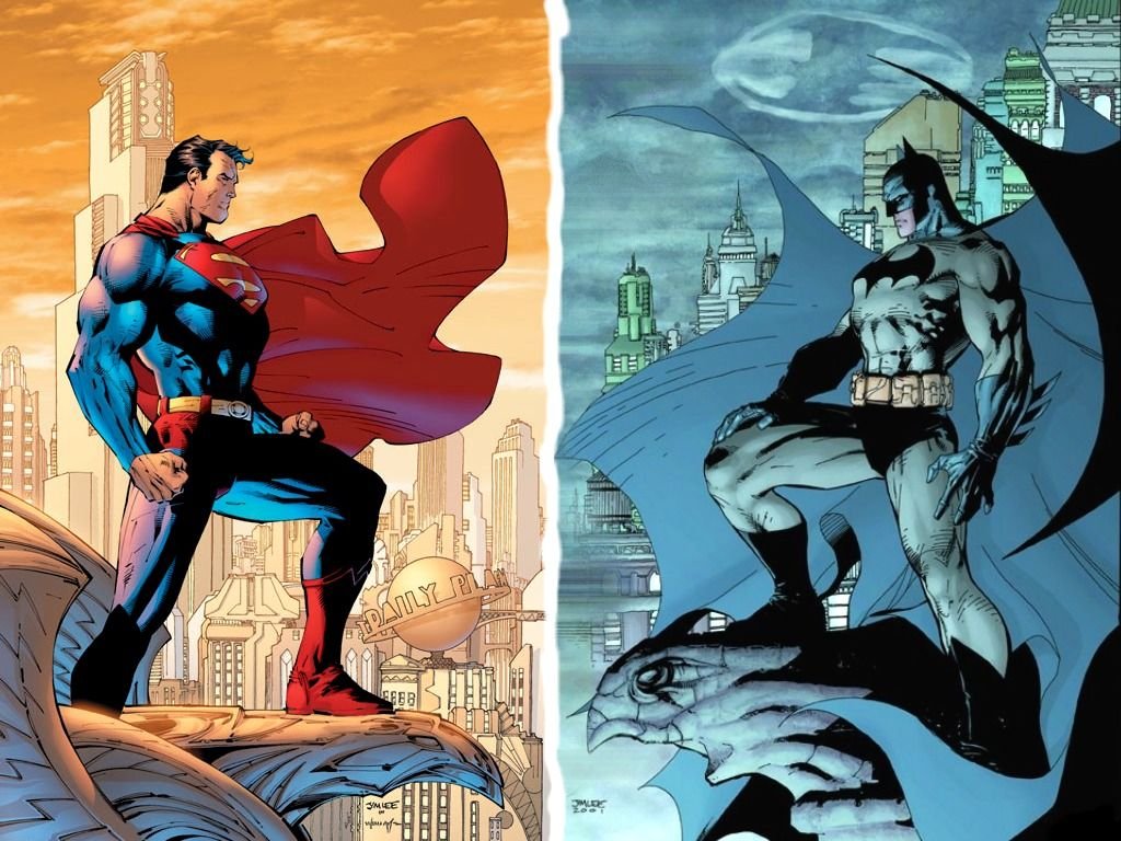 Superman Batman Symmetry