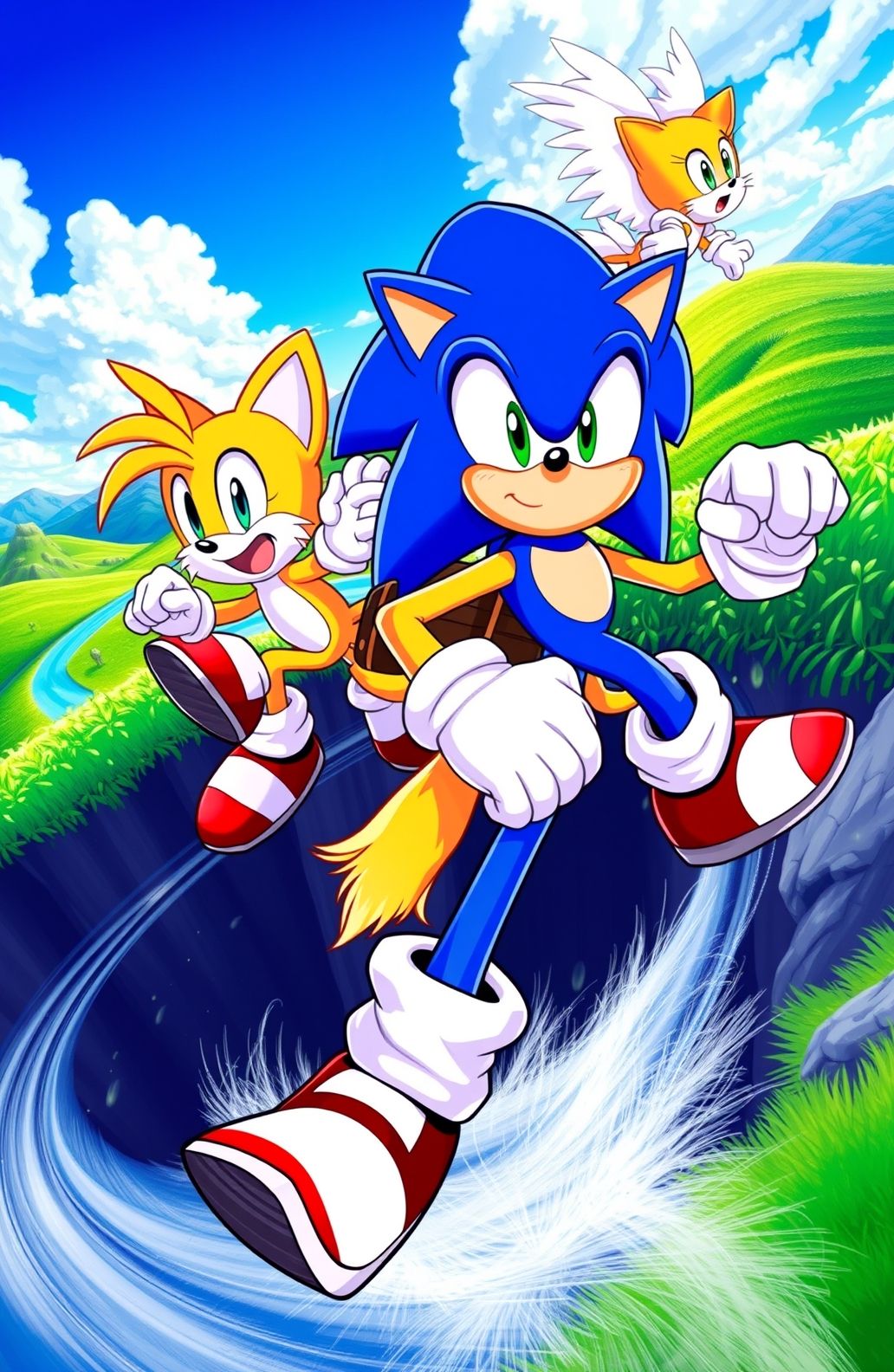 Sonic And Tails Wallpaper
