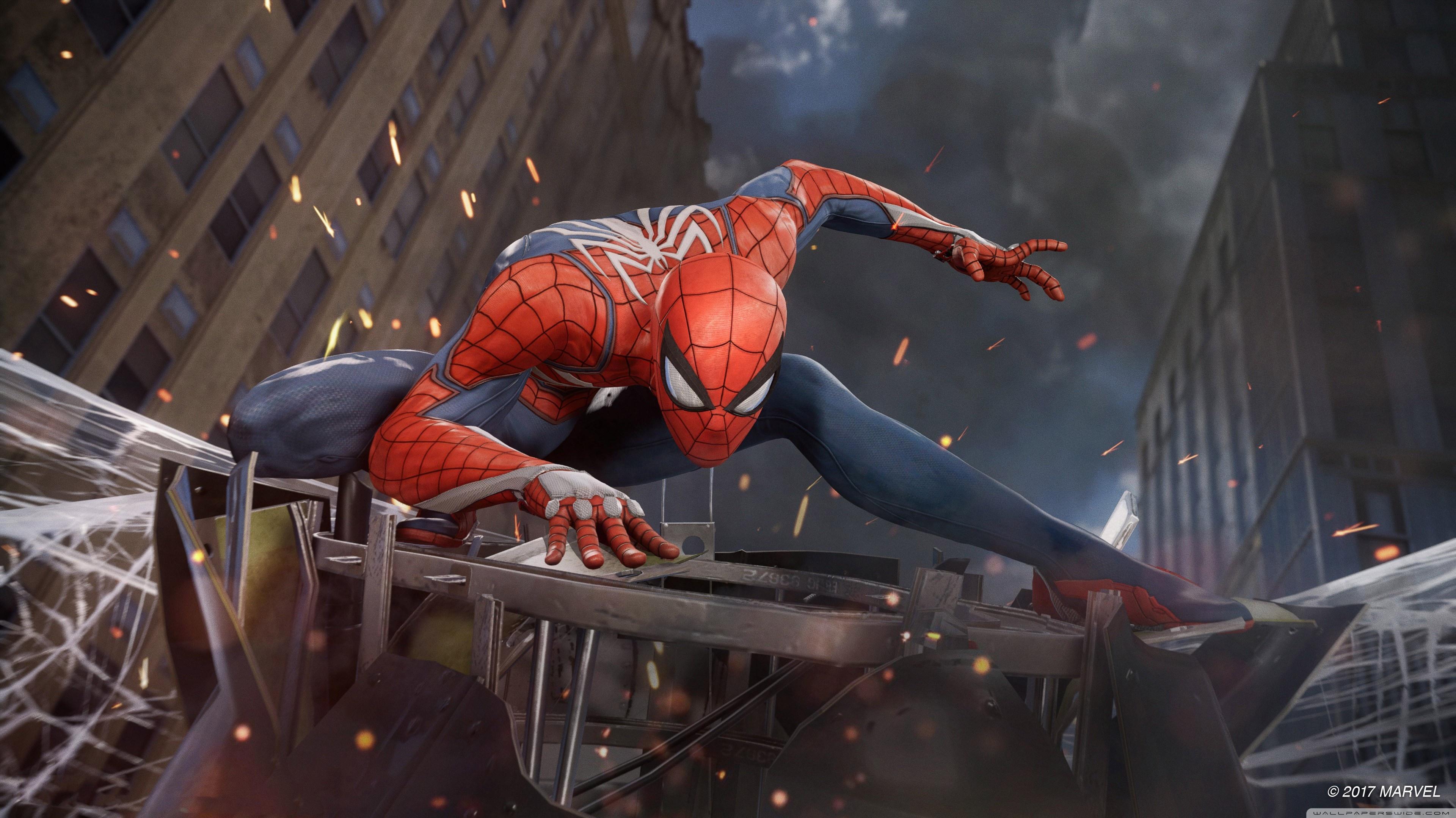 Free download Marvels Spider Man PS4 E3 2017 4K HD Desktop