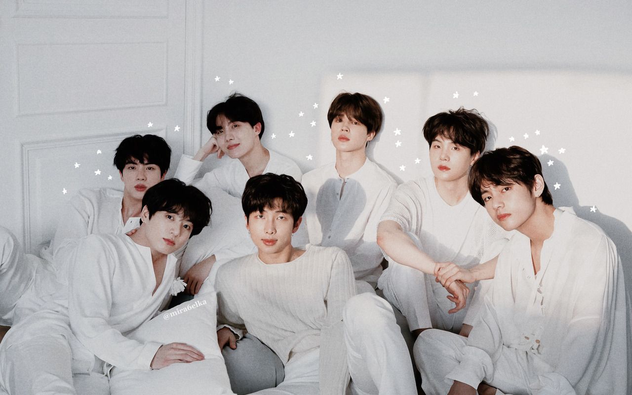 Bts Group Aesthetic Wallpaper