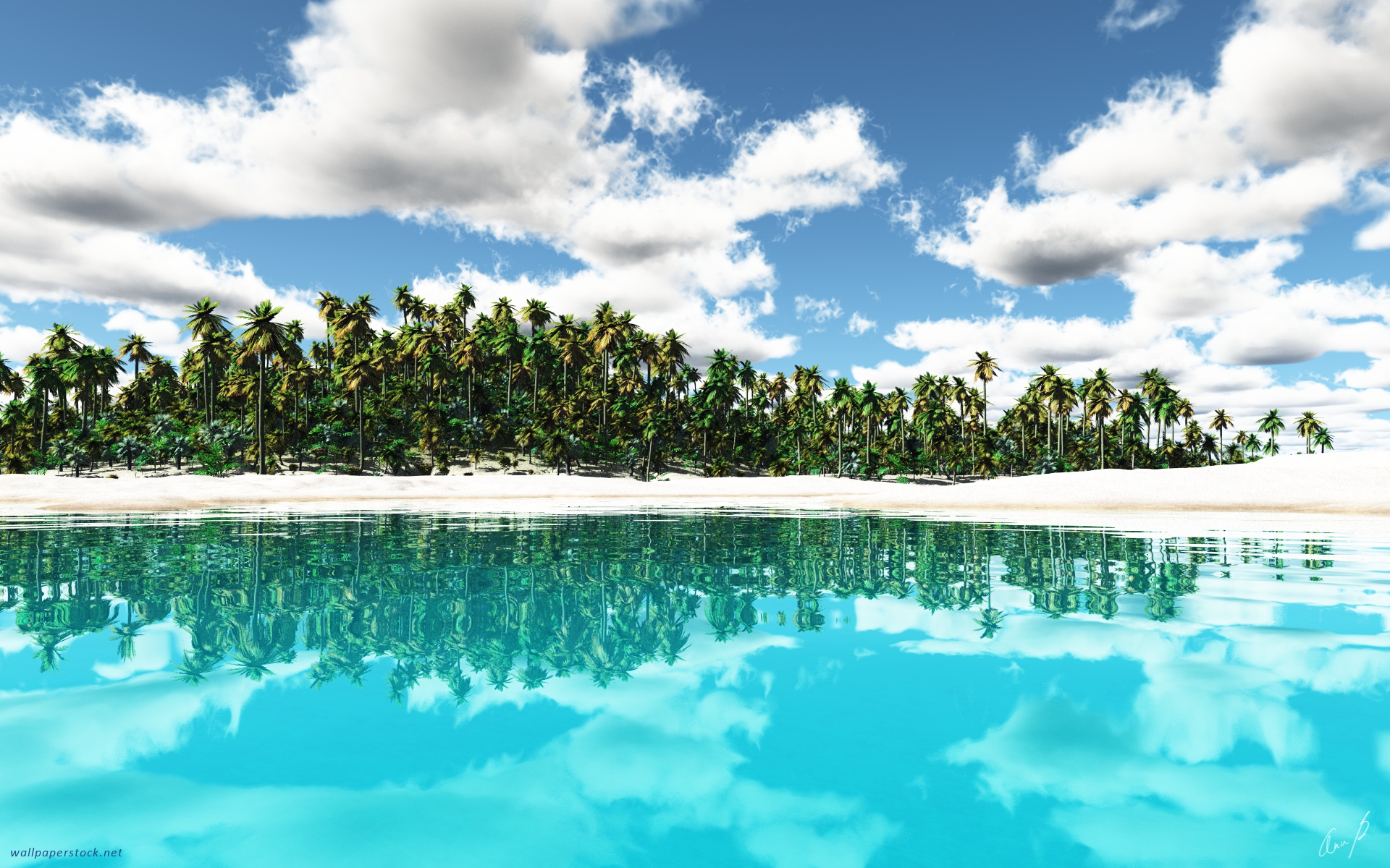 Tropical Wallpaper Island Desktop