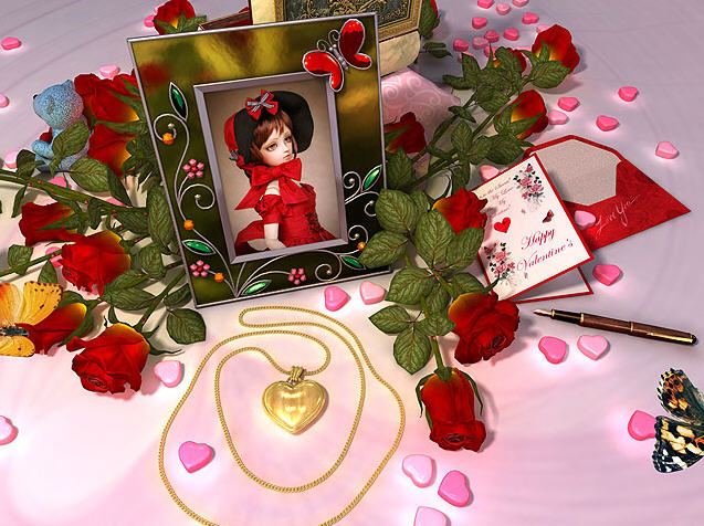 3d Valentine And Musicbox Screensaver