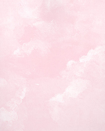 Light Pink Faux Cloud Wallpaper   Wall Sticker Outlet