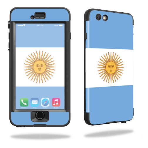 iPhone 6s Plus Nuud Case Argentina Flag Lifeproof