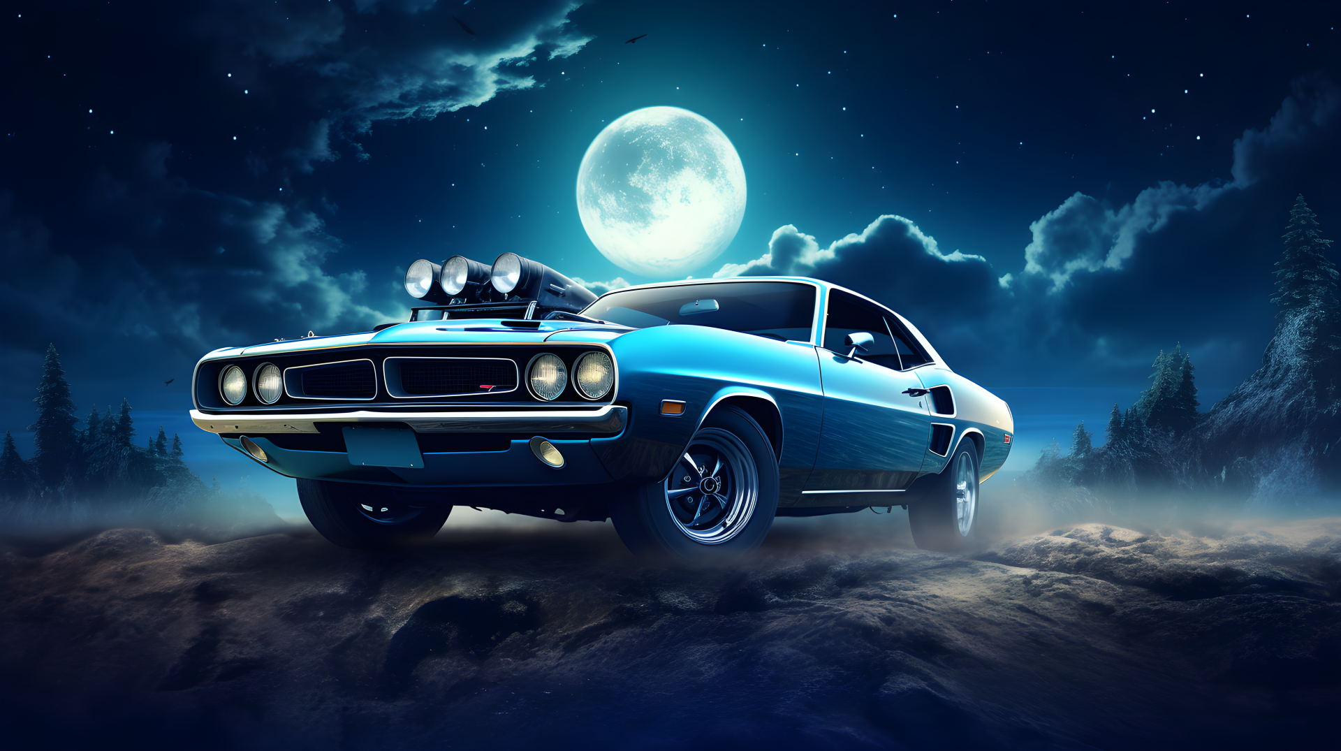 390 4K Muscle Car Wallpapers Background Images