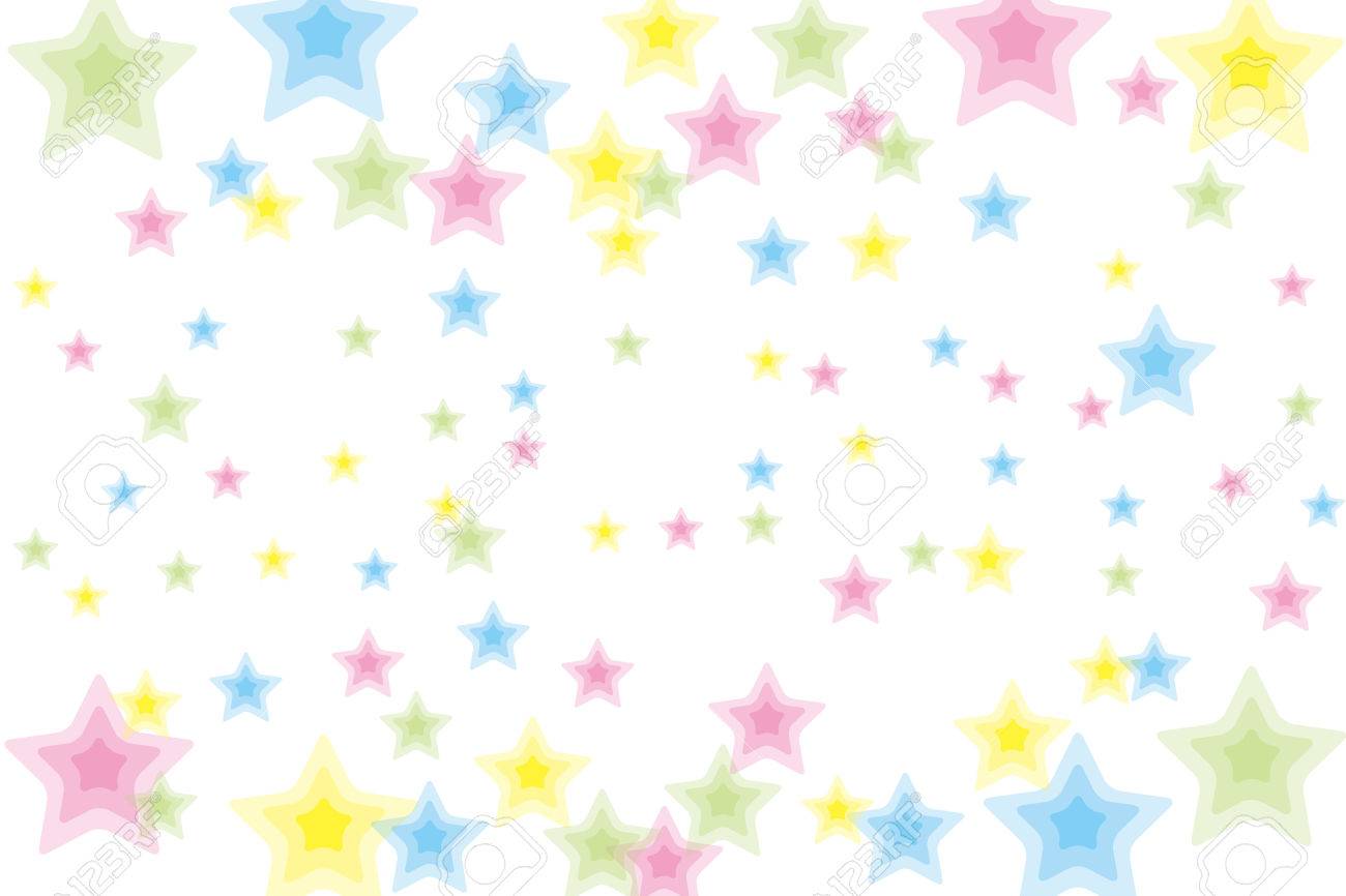Patterned Wallpaper Material Star Galaxy Stardust