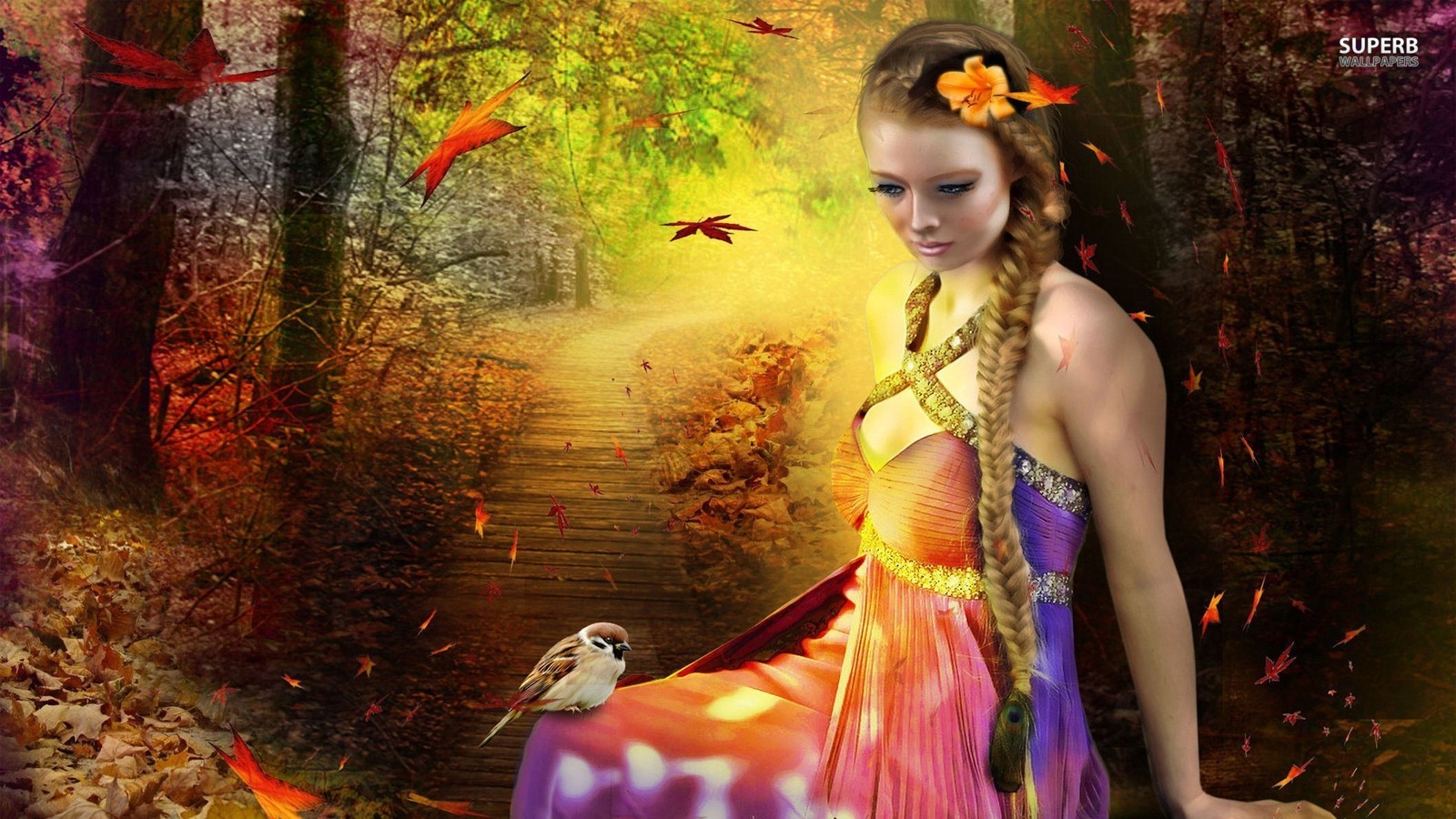 Fantasy Fairy Of Nature