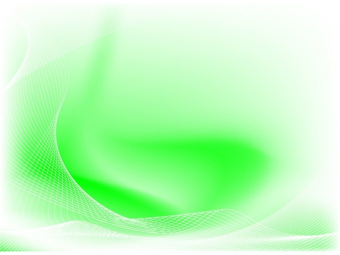 Green Smoke Powerpoint Design Background Is A And White