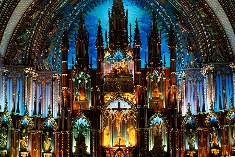 Wallpaper Notre Dame Basilica Canada World Picsfab Desktop