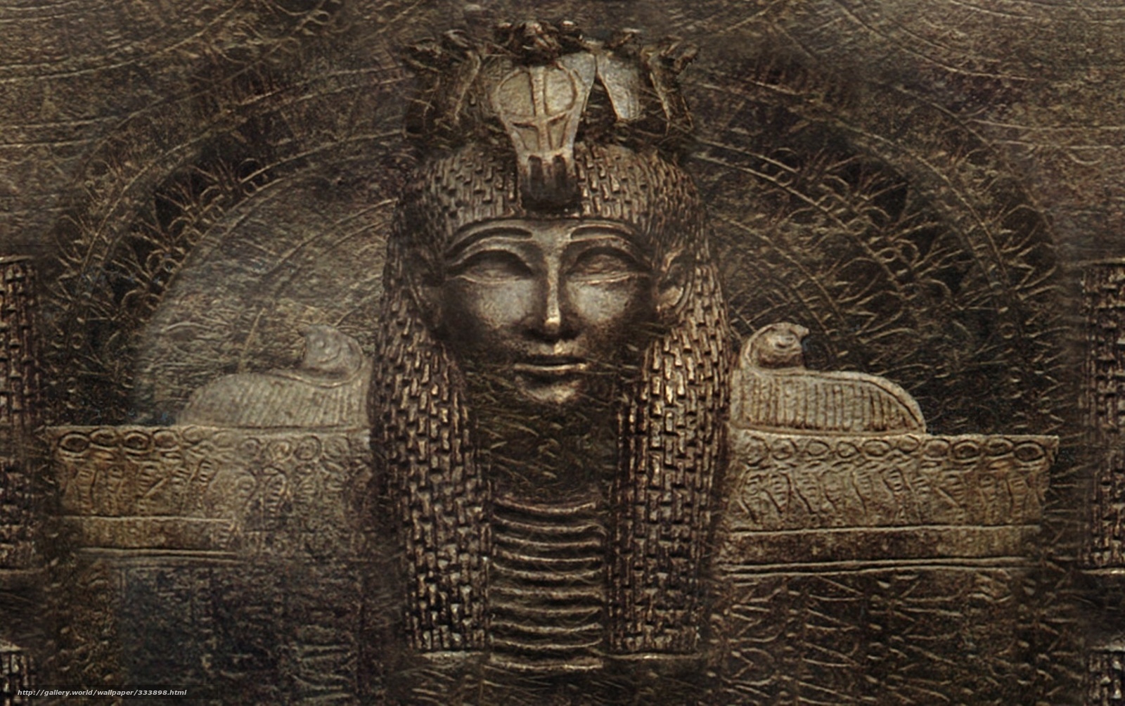Wallpaper Ancient Pharaoh Mystic Desktop
