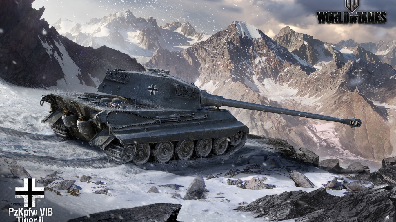 World Of Tanks King Tiger Wallpaper Desktop Background