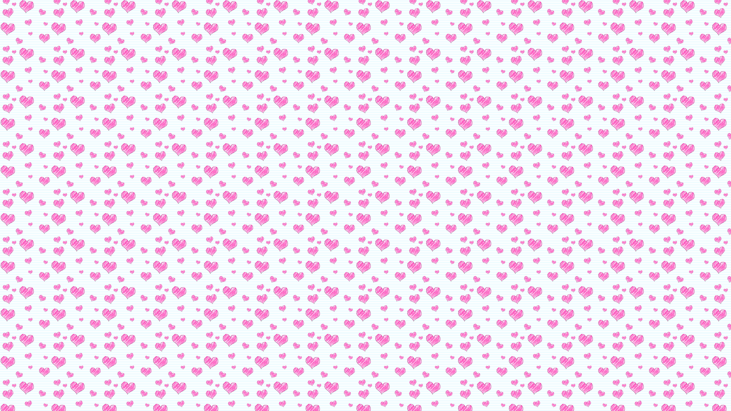 Pink Hearts Background