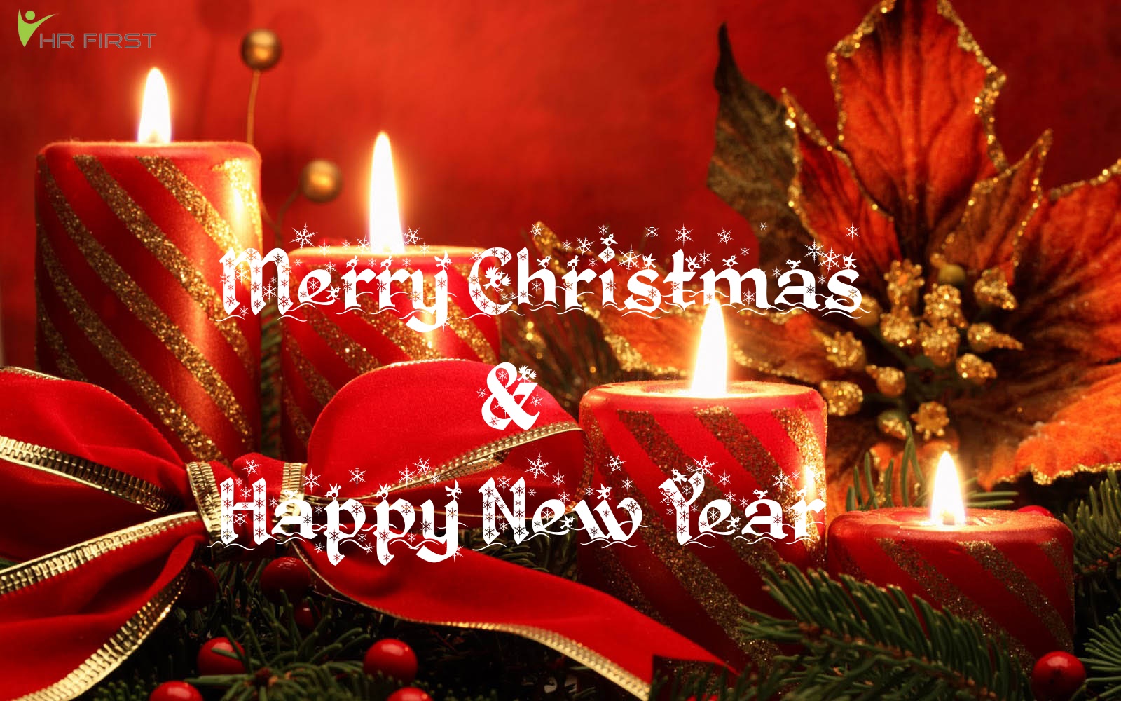 Merry Christmas And Happy New Year Wallpaper