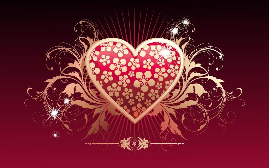 Love Heart Wallpaper The Wondrous Pics