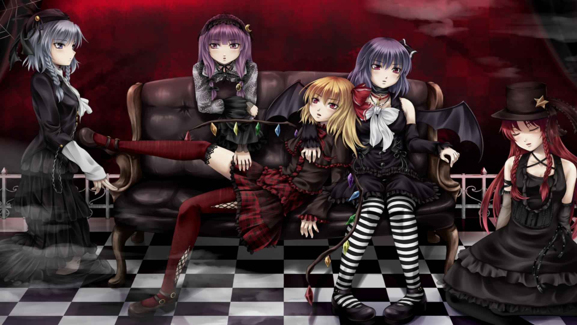 Gothic Anime HD Background