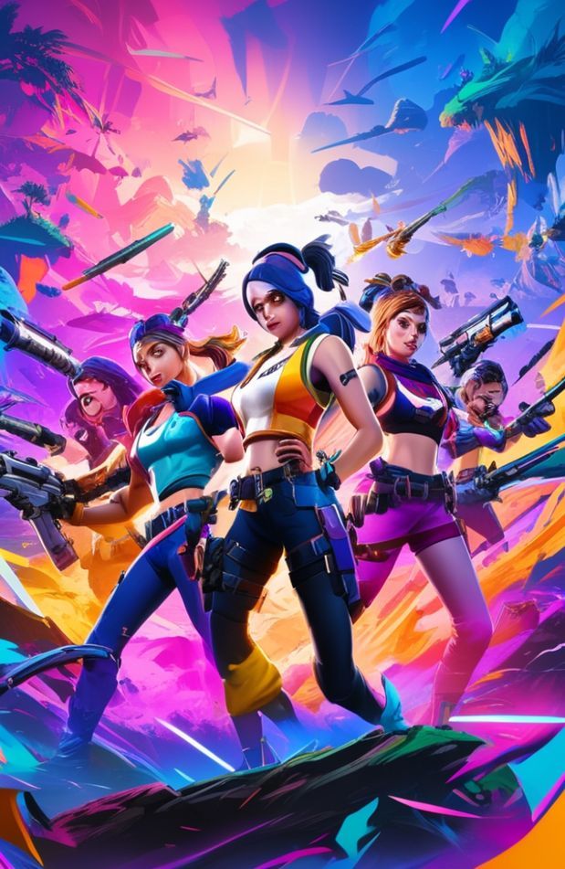 Fortnite Girls Wallpaper
