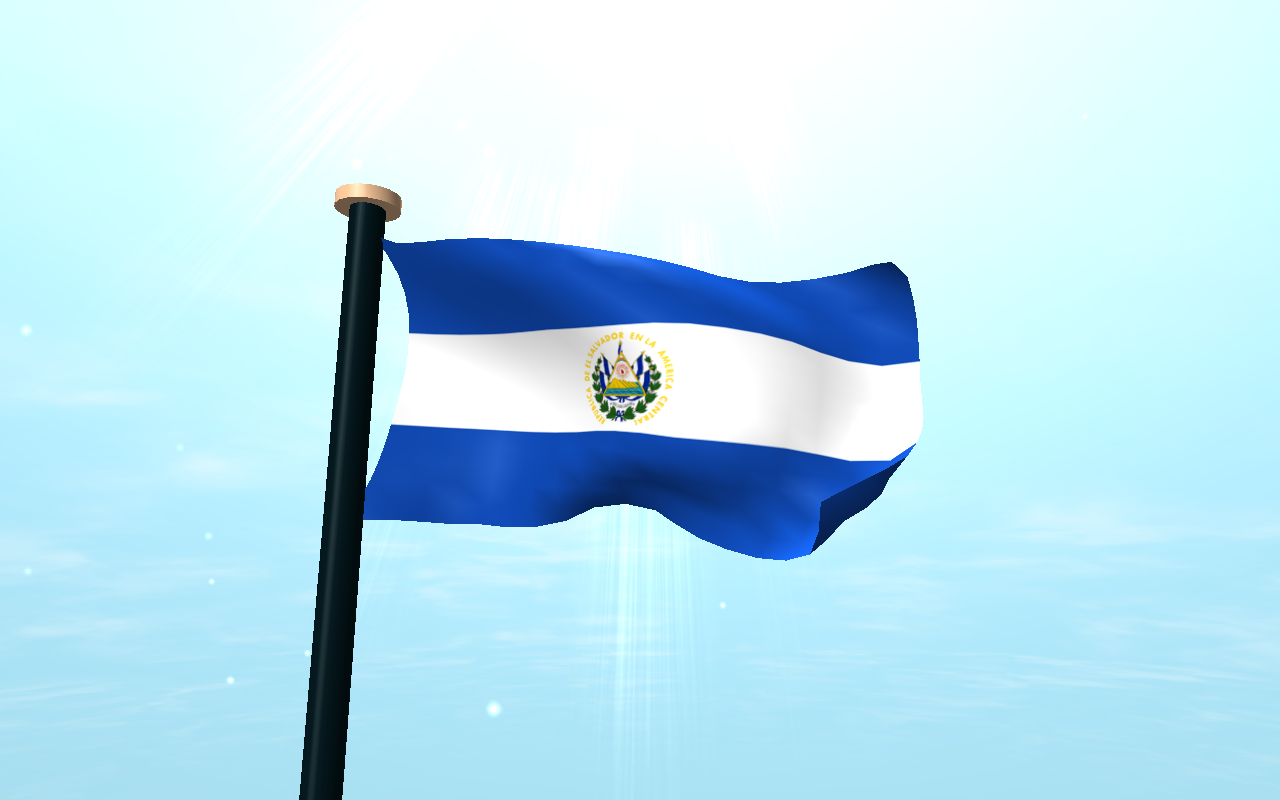El Salvador Flag 3d Wallpaper Android Apps On Google Play