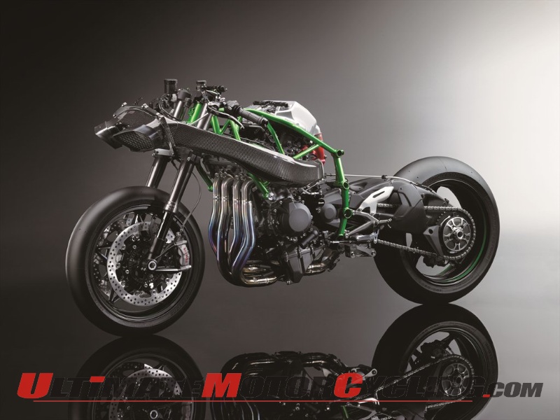 Re Kawasaki Ninja H2r After Much Teasing By The