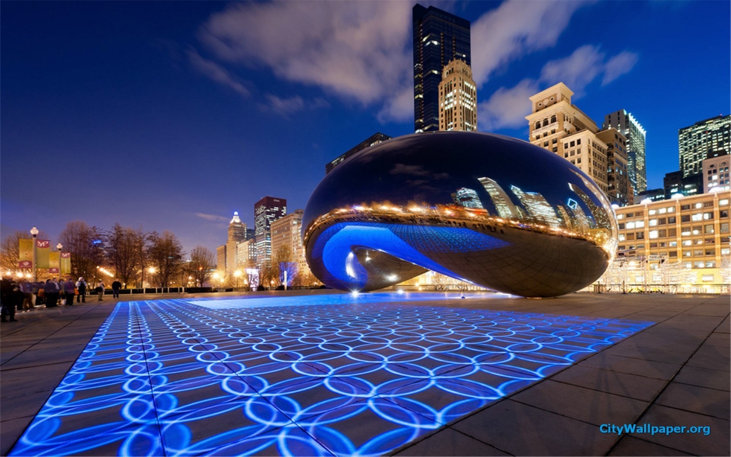 Millennium Park Chicago City Widescreen Wallpaper Things To Do In