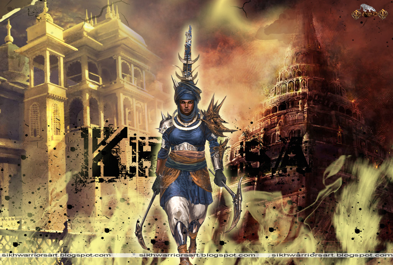 Here is another wallpaper of Sikh women warriorthis warrior