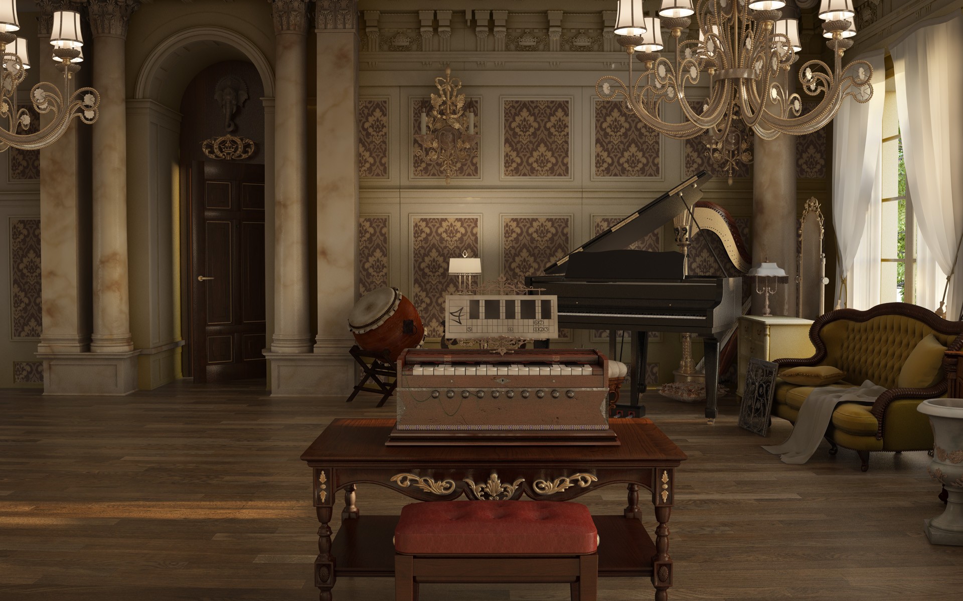 Rate Select Rating Give 3d Music Room