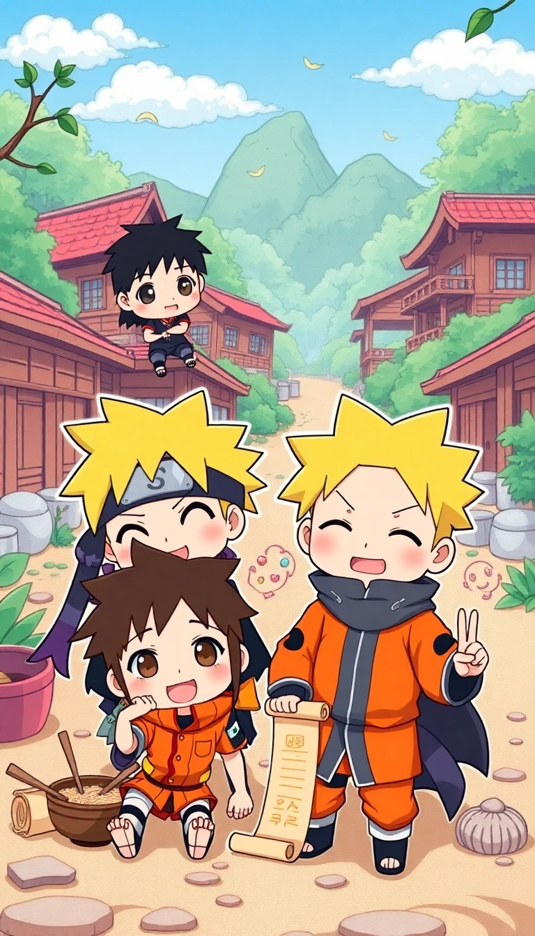 Naruto Chibi Wallpaper